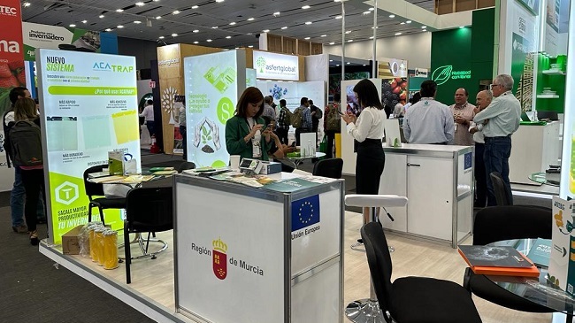 Espacio de la Regi&oacute;n en el XIII Congreso Internacional de Aneberries, celebrado en Guadalajara (M&eacute;xico)