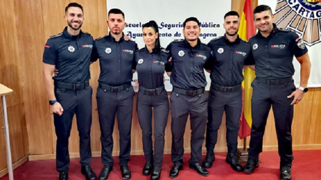 Nuevos aspirantes a Polic&iacute;a Local de Cartagena