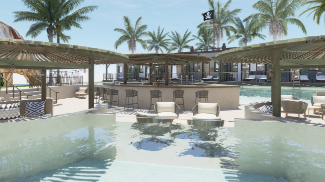 Imagen del nuevo resort &lsquo;Magic Pirates Island&rsquo;