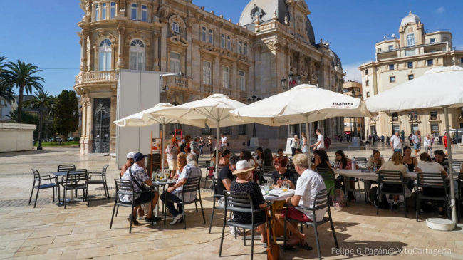 Plaza del Ayuntamiento de Cartagena