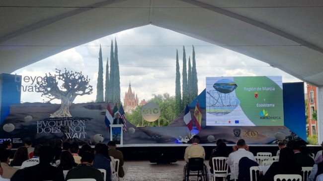 Encuentro internacional con la plataforma Agritech Murcia (archivo)