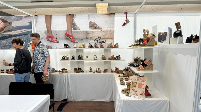 Calzado de la Regi&oacute;n de Murcia en la feria de Atlanta