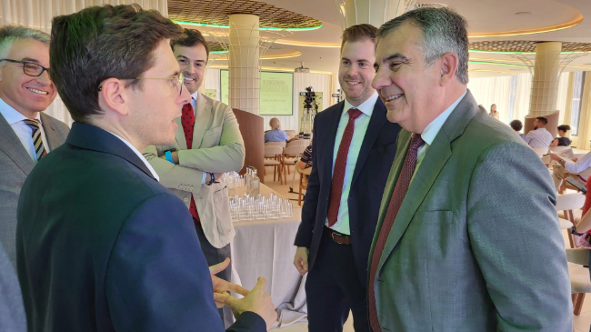 El consejero Juan María Vázquez El consejero Juan María Vázquez
