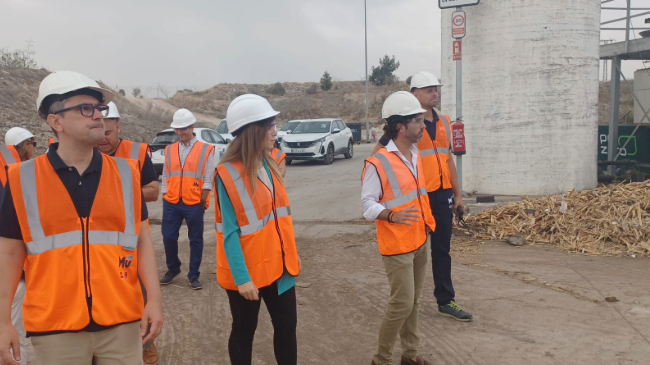 La vicealcaldesa y concejal de Fomento y Patrimonio, Rebeca P&eacute;rez, durante una visita a las instalaciones del complejo