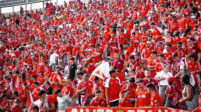 Afici&oacute;n del Real Murcia (Imagen de archivo).