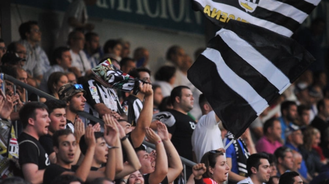 Aficionados del FC Cartagena.
