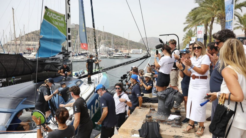 Despedida de la Ocean Race Europa 2025 tras su paso por Cartagena - AYUNTAMIENTO DE CARTAGENA