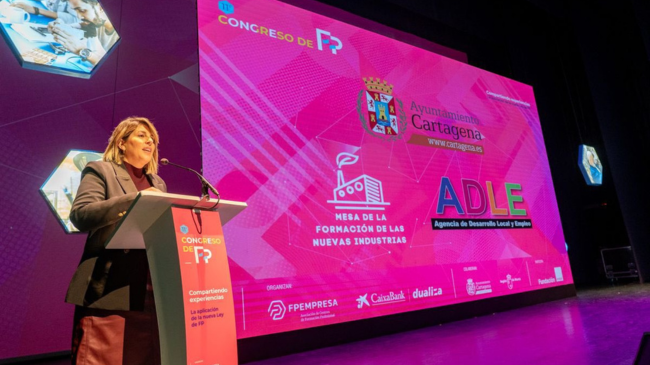 La alcalde Noelia Arroyo. | Foto de archivo: Ayto de Cartagena