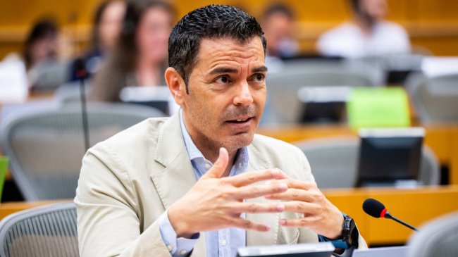 El eurodiputado socialista Marcos Ros. | Foto: PSOE-RM