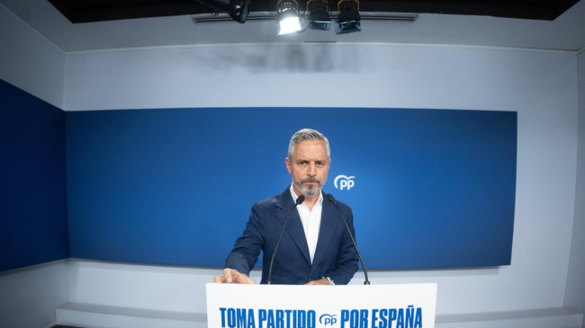 El vicesecretario de Hacienda, Vivienda e Infraestructuras, Juan Bravo, durante una rueda de prensa. | Foto de archivo: EP El vicesecretario de Hacienda, Vivienda e Infraestructuras, Juan Bravo, durante una rueda de prensa. | Foto de archivo: EP