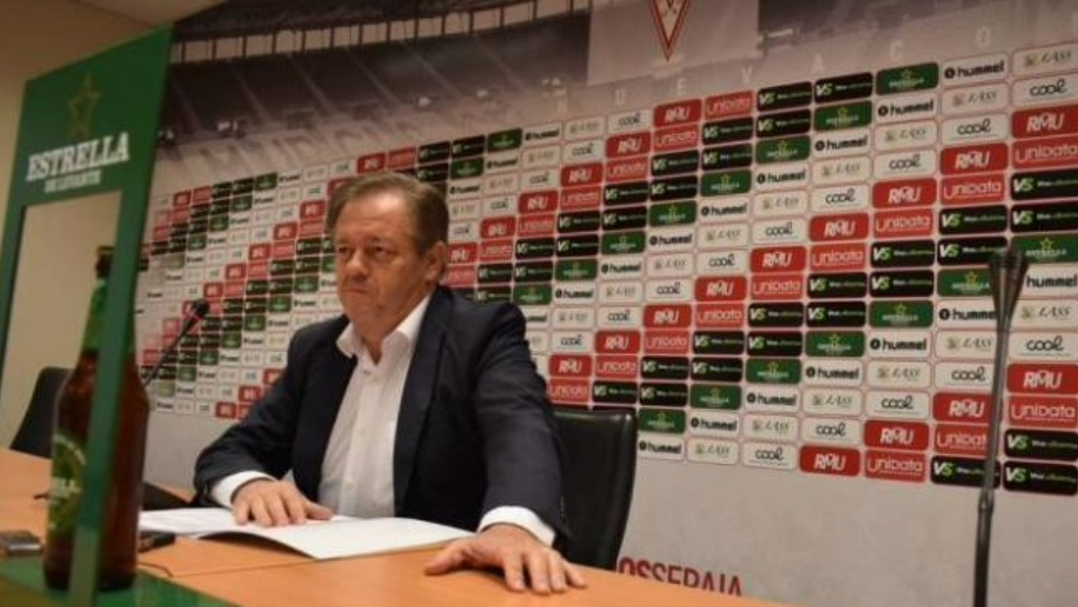 El expresidente del Real Murcia, Víctor Gálvez. El expresidente del Real Murcia, Víctor Gálvez.