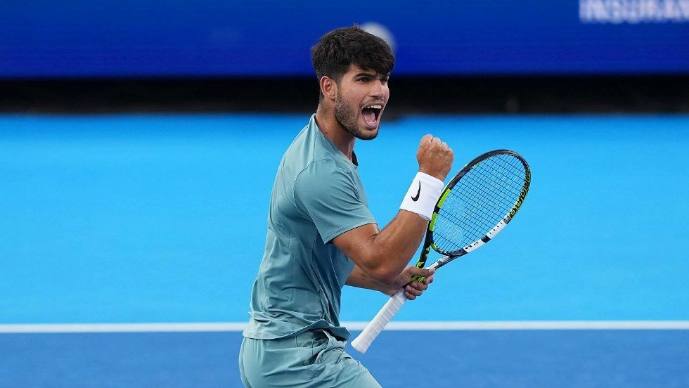 Carlos Alcaraz se clasifica para la final del Masters 1000 de Cincinnati (GETTY). Carlos Alcaraz se clasifica para la final del Masters 1000 de Cincinnati (GETTY).