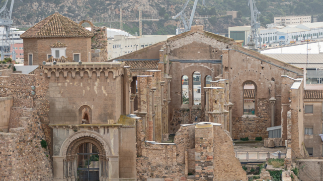 Foto de archivo de la Catedral de Cartagena