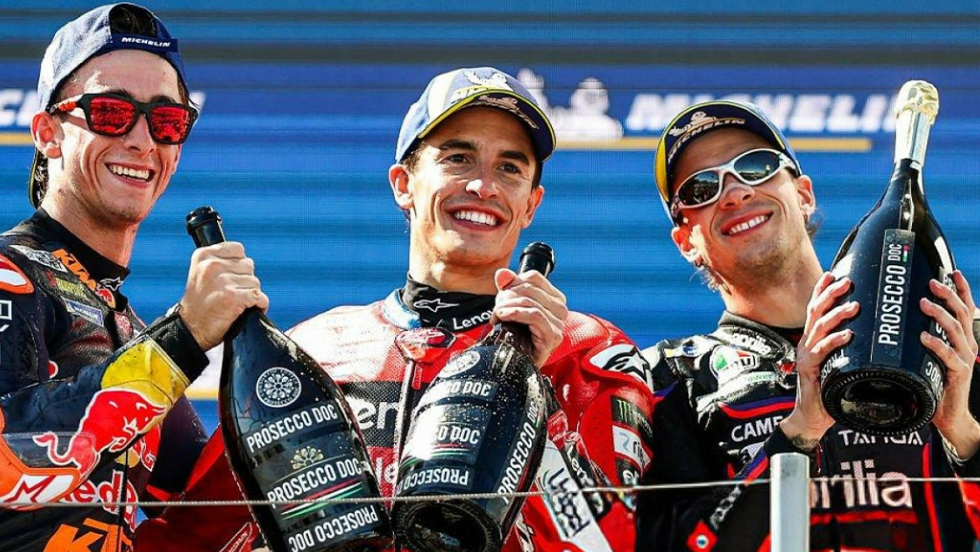 Pedro Acosta, 2º en el GP de Hungría de MotoGP.