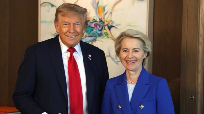 Donald Trump y Ursula von der Leyen. | Foto: EP Donald Trump y Ursula von der Leyen. | Foto: EP