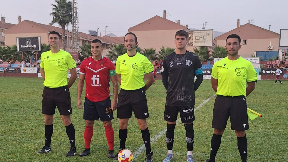 Encuentro disputado entre el Mazarrón y el Yeclano Deportivo. Encuentro disputado entre el Mazarrón y el Yeclano Deportivo.