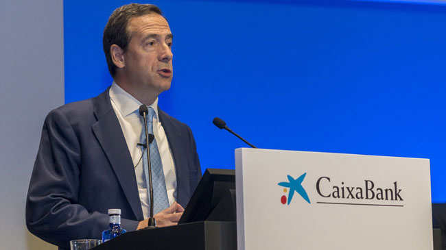 Gonzalo Gort&aacute;zar, consejero delegado de CaixaBank