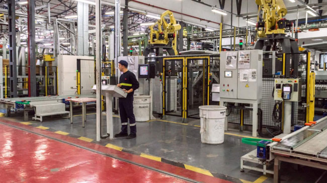 Interior de las instalaciones de Auxiliar Conservera en Molina de Segura