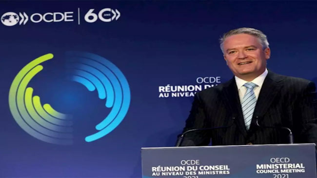 El australiano Mathias Cormann es desde el pasado junio secretario general de la OCDE