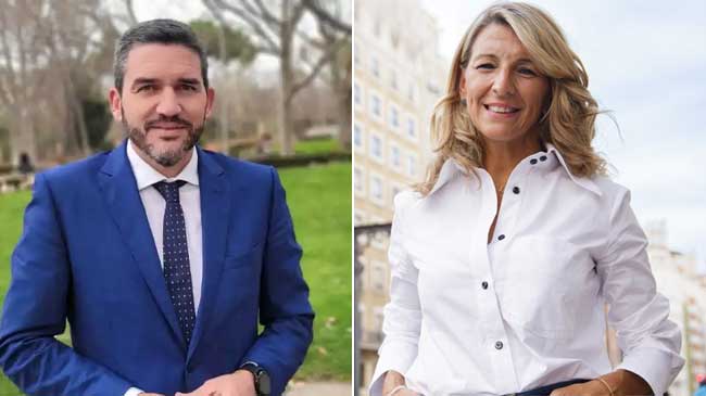 Antonio Luengo y Yolanda D&iacute;az