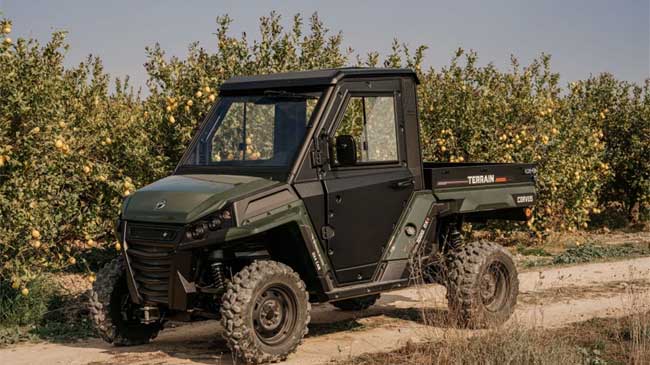 Veh&iacute;culo del tipo  Utility Terrain Vehicle para el Ej&eacute;rcito de Tierra