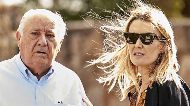 Marta Ortega junto a su padre, Amancio Ortega, fundador de Inditex