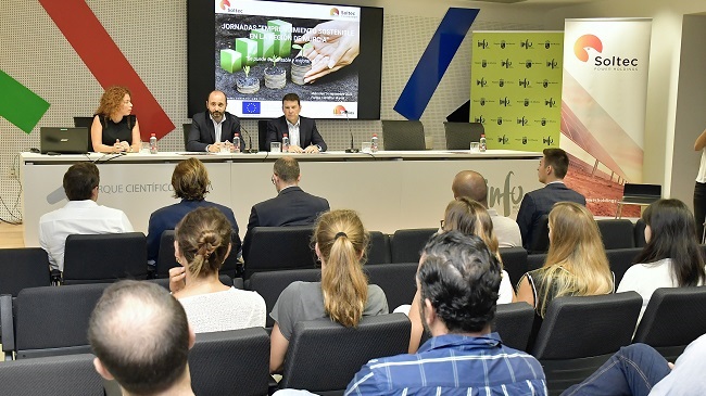 El director del INFO, Joaqu&iacute;n G&oacute;mez, participa en la presentaci&oacute;n del proyecto 'Helios'