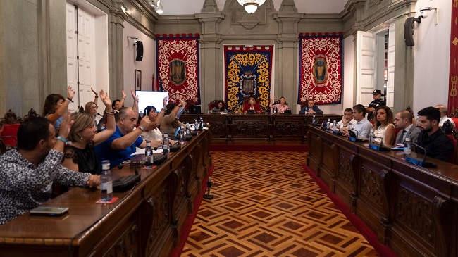 Pleno del Ayuntamiento de Cartagena celebrado este lunes