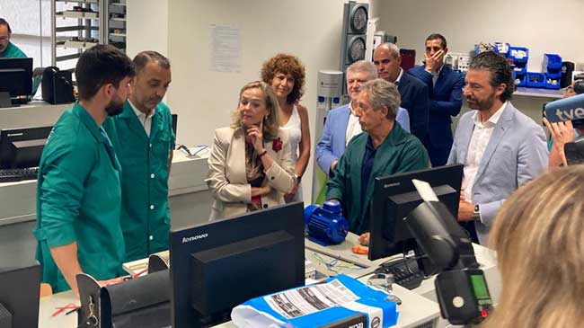 La vicepresidenta Nadia Calvi&ntilde;o visit&oacute; Fremm el pasado 2 de septiembre