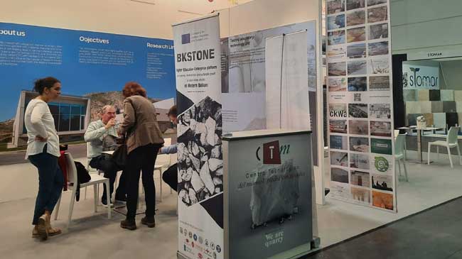Stand de uno de los expositores en Verona (Italia)