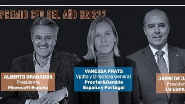 Los tres galardonados por el HR Innovation Summit