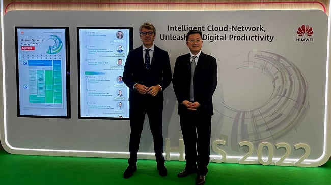 El consejero de Econom&iacute;a,&nbsp;Luis Alberto Mar&iacute;n, instantes antes de reunirse con el presidente de Huawei en Europa, Lin Zhang