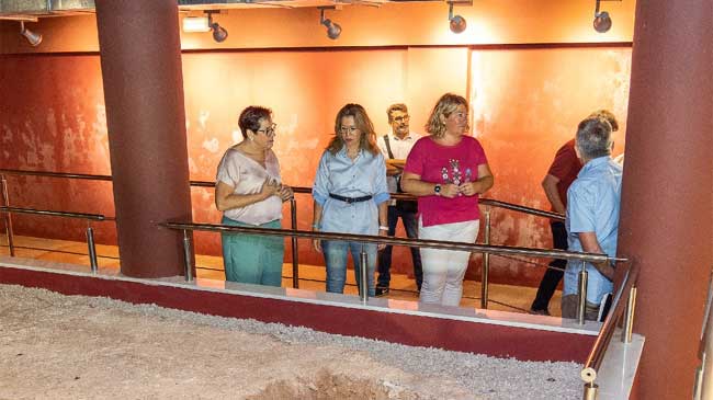 Ana Bel&eacute;n Castej&oacute; visit&oacute; hoy el &lsquo;Kardo M&aacute;ximo&rsquo;