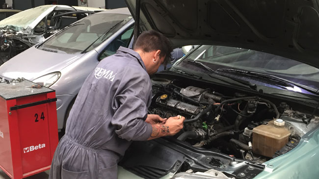 Venta y reparaci&oacute;n de veh&iacute;culos de motor es el sector que registra el mayor incremento