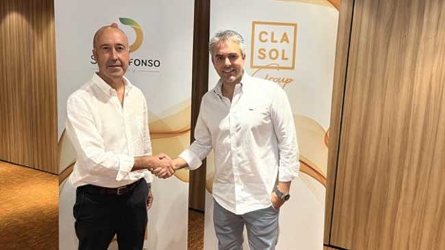 Emilio Balaguer, presidente de San Alfonso, y C&eacute;sar Claramonte, CEO de Clasol