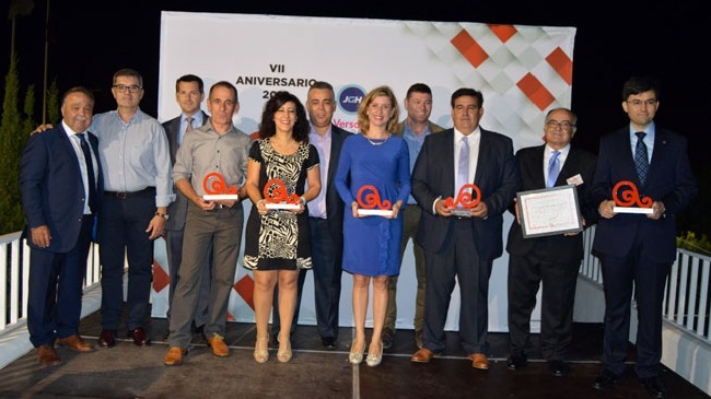 Imagen de archivo de una entrega de premios de Asecom