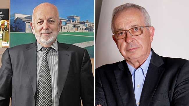 Los dos viejos rivales: Jos&eacute; Garc&iacute;a Carri&oacute;n y F&eacute;lix Sol&iacute;s