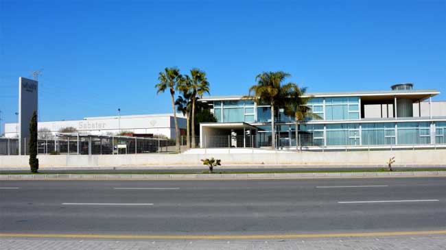 Sede central de Sabater en Cabezo de Torres