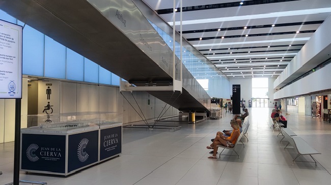 Imagen del Aeropuerto Internacional de Corvera el 15 de agosto de este a&ntilde;o