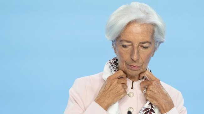 Christine Lagarde, presidenta del Banco Central Europeo