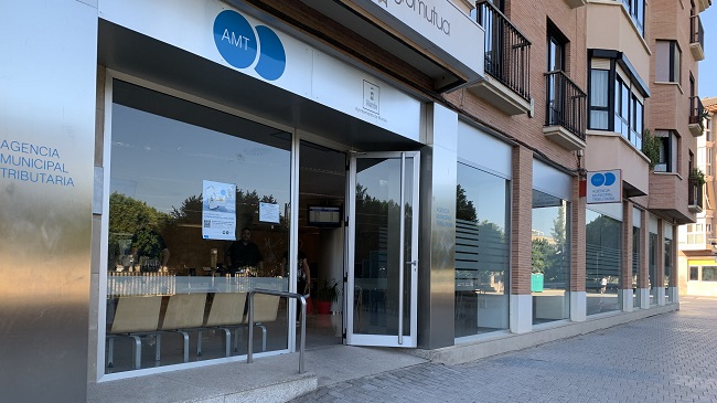 Oficina de la Agencia Municipal Tributaria (AMT) del Ayuntamiento de Murcia