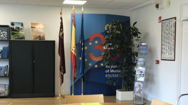 Imagen de la oficina de la Regi&oacute;n en Bruselas