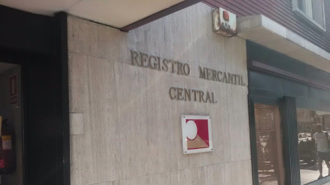 Imagen del Registro Mercantil Central - Europa Press