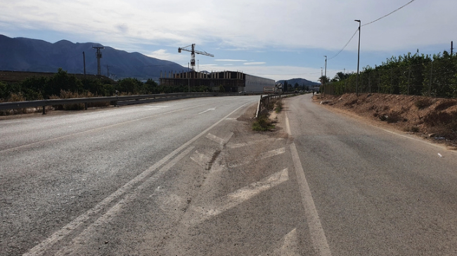 Imagen de la RM-414 Santomera-Abanilla
