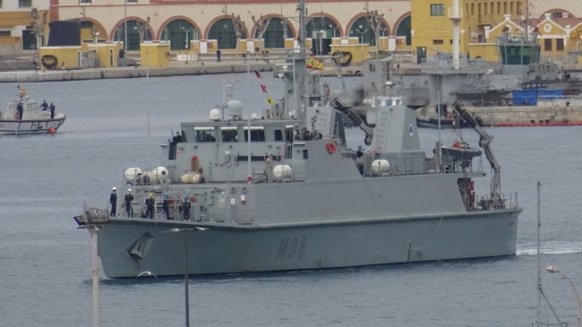 Imagen del cazaminas M-36 'Tajo