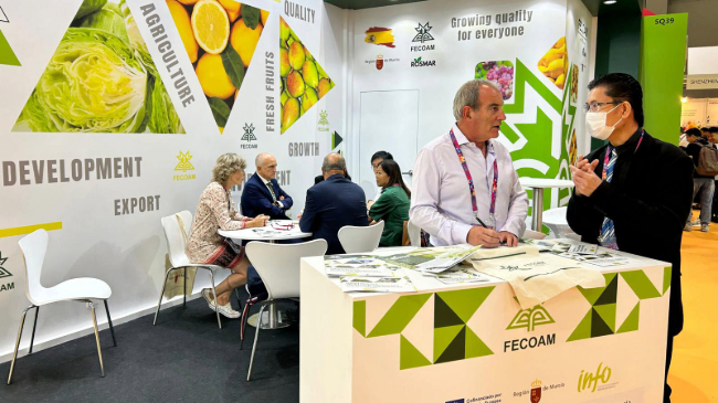 Stand de Fecoam en Asia Fruit Logística 2024 Stand de Fecoam en Asia Fruit Logística 2024