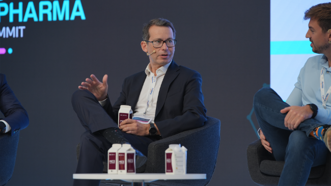 El director de Tecnolog&iacute;a de Hefame, V&iacute;ctor Mart&iacute;n, durante su participaci&oacute;n en el II Cyber Health & Pharma Summit