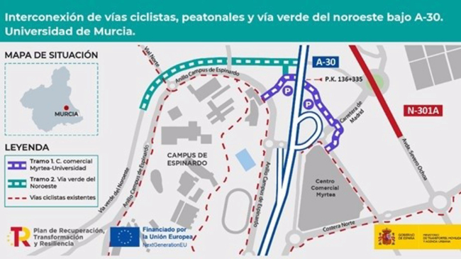 Infograf&iacute;a del proyecto- MINISTERIO DE TRANSPORTES Y MOVILIDAD SOSTENIBLE