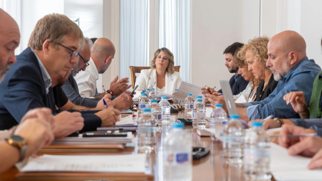 Imagen de la reuni&oacute;n de la junta de gobierno local