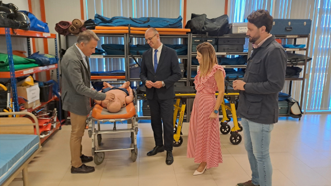 V&iacute;ctor Mar&iacute;n visit&oacute; el CIFP de Lorca con motivo del inicio de curso en Formaci&oacute;n Profesional